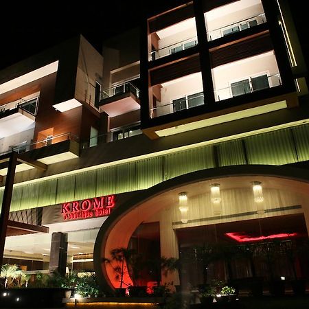 Krome - A - Boutique Hotel Meerut Luaran gambar